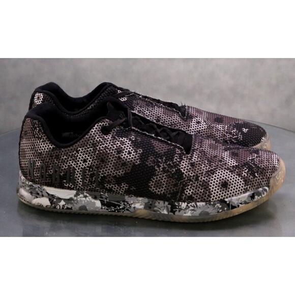 No Bull Court Outwork Men\'s Trainer Shoes Size 9 Tie Dye Floral Gray Black main image 10